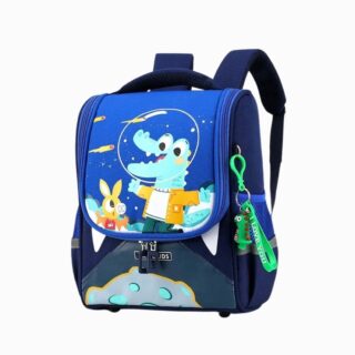 Cartable maternelle pour garçon croco rigolo