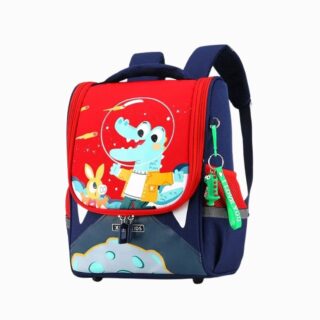 Cartable maternelle pour garçon croco rigolo
