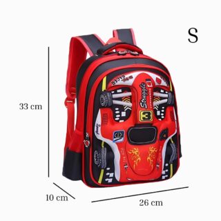 Cartable primaire voiture de course