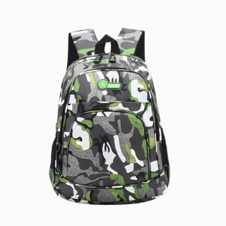 Cartable pour 6ème au style camouflage