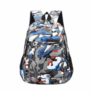 Cartable pour 6ème au style camouflage
