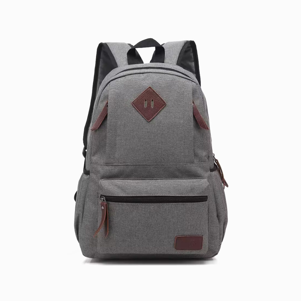 cartable sac a dos lycee en toile oxford