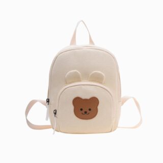 Cartable maternelle en toile animaux mignons