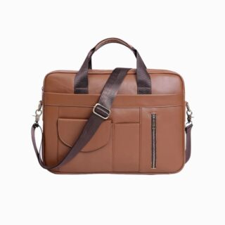 Cartable porte-documents en cuir vintage pour homme