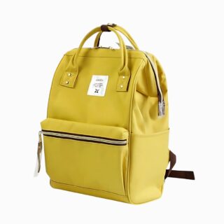 Cartable sac à dos pour femme avec ouverture large